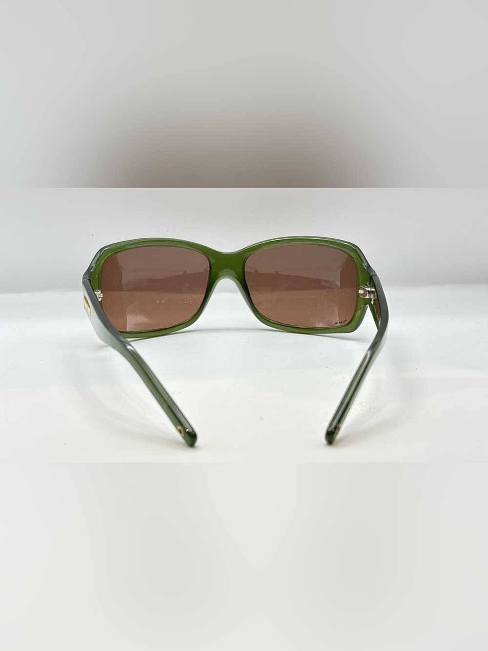 Pilgrim 825-400 Green Oval Sunglasses Frames Only - Picture 7 of 9